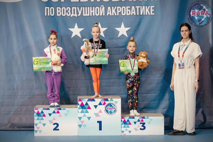 Церемония награждения — Соревнования по воздушной акробатике