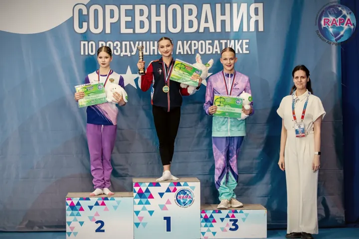 Церемония награждения — Соревнования по воздушной акробатике