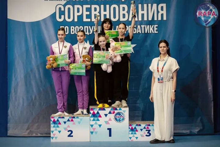 Церемония награждения — Соревнования по воздушной акробатике