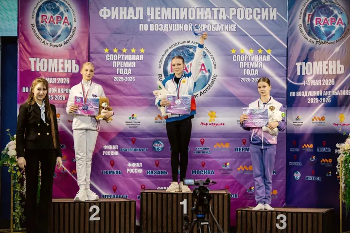 Церемония награждения — Финал Чемпионата России · Тюмень