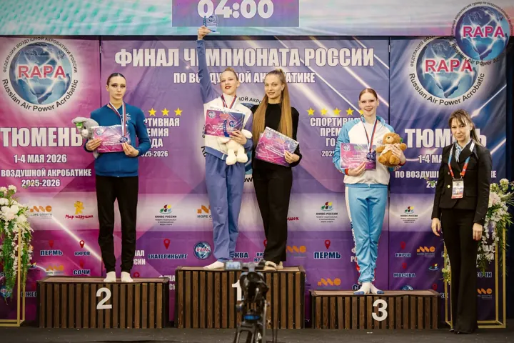 Церемония награждения — Финал Чемпионата России · Тюмень