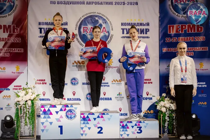 Церемония награждения — На финал Гран-при · Пермь