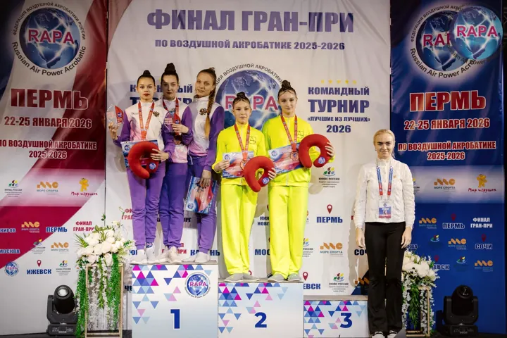 Церемония награждения — На финал Гран-при · Пермь