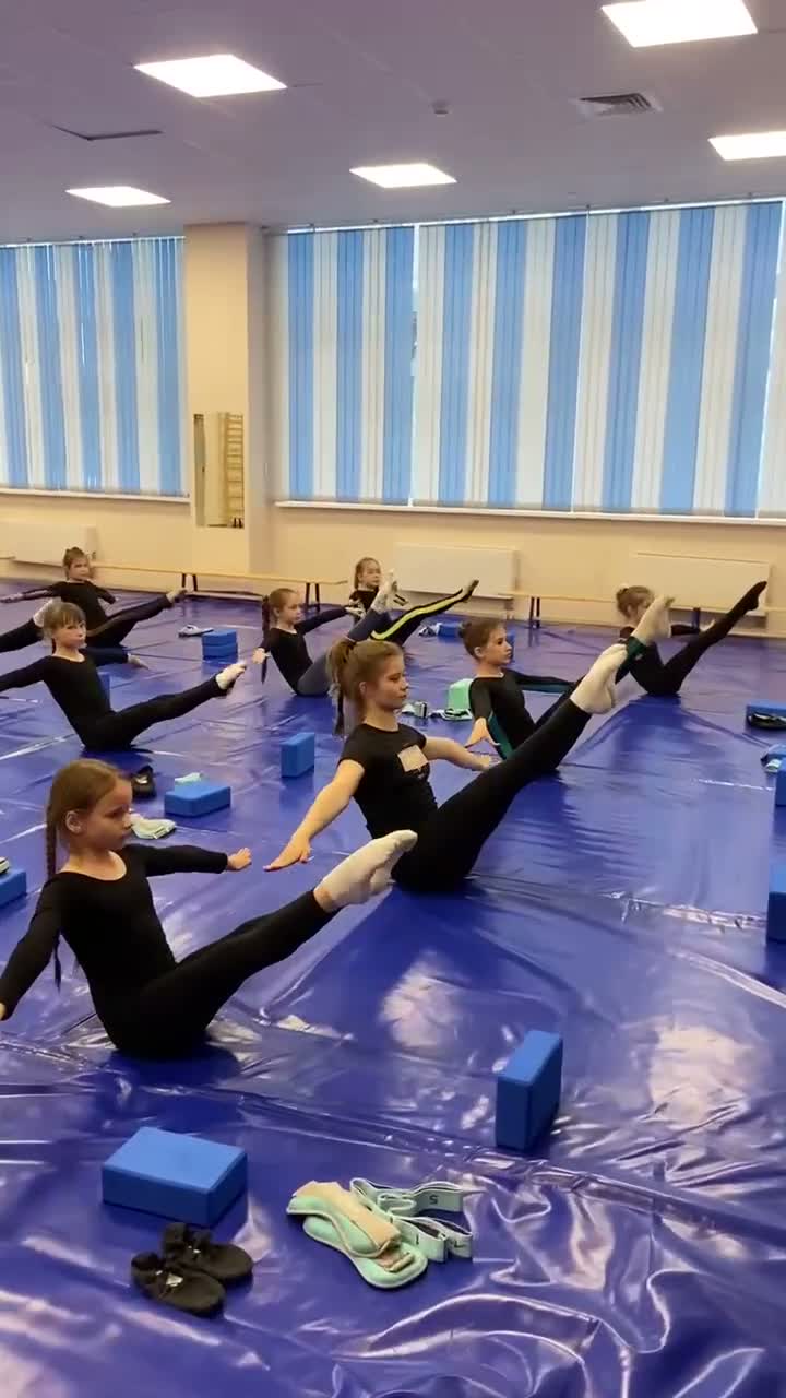 Из зала № 5 — тренировка по воздушной акробатике, академия «Эклипс»